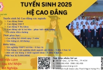 TUYỂN SINH 2025 HỆ CAO ĐẲNG