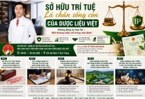 CHUYÊN ĐỀ CHIA SẺ QUY ĐỊNH PHÁP LUẬT VỀ ĐĂNG KÝ QUYỀN SỞ HỮU TRÍ TUỆ TRONG LĨNH VỰC DƯỢC LIỆU