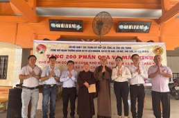 Chi hội Nam Y Sóc Trăng lan tỏa yêu thương tại Tịnh xá Ngọc Châu Như – Hành trình của những trái tim nhân ái