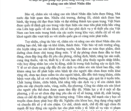 Nghị quyết Bộ Chính trị về giải pháp đột phá nâng cao sức khỏe Nhân dân – Vai trò của Nam Dược trong chăm sóc cộng đồng